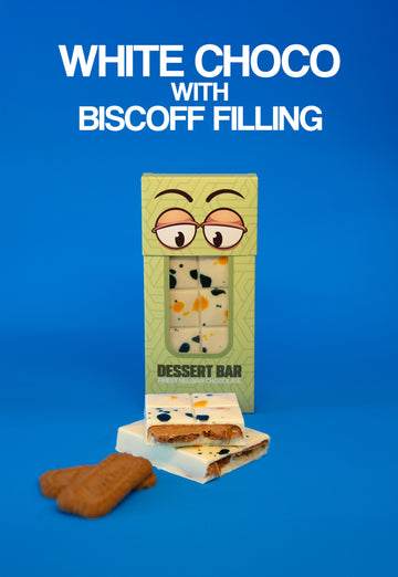 White Choco with Biscoff Filling